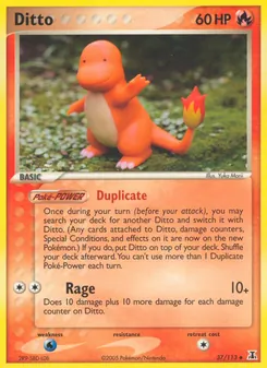 Ditto, Karte 37 aus EX Delta Species