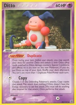 Ditto, Karte 38 aus EX Delta Species