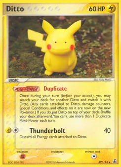 Ditto, Karte 39 aus EX Delta Species