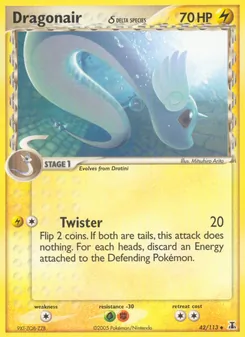 Dragonir δ, Karte 42 aus EX Delta Species