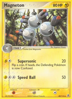 Magneton, Karte 48 aus EX Delta Species