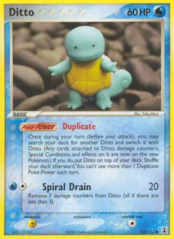 Ditto, Karte 64 aus EX Delta Species