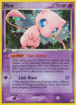 Mew, Karte 10 aus EX Legend Maker
