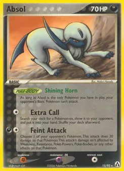 Absol, Karte 15 aus EX Legend Maker