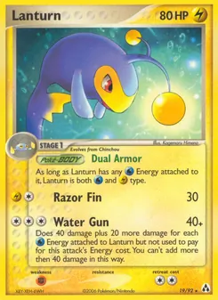 Lanturn, Karte 19 aus EX Legend Maker