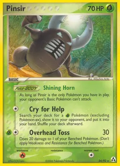 Pinsir, Karte 24 aus EX Legend Maker