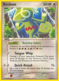 Kecleon, Karte 37 aus EX Legend Maker