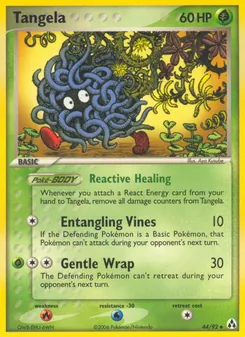 Tangela, Karte 44 aus EX Legend Maker