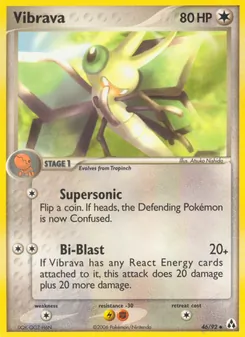 Vibrava, Karte 46 aus EX Legend Maker