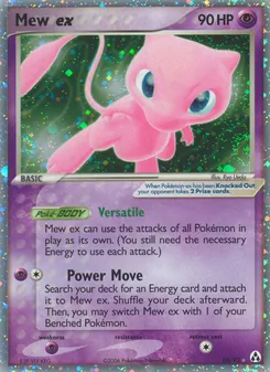 Mew-ex, Karte 88 aus EX Legend Maker
