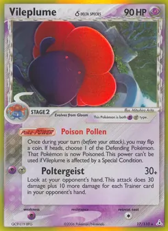 Giflor δ, Karte 17 aus EX Holon Phantoms