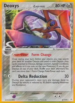 Deoxys δ, Karte 4 aus EX Holon Phantoms
