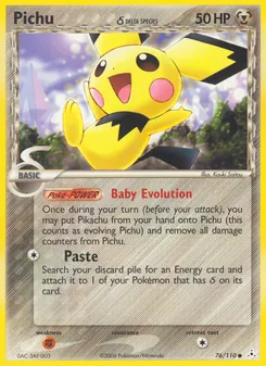 Pichu δ, Karte 76 aus EX Holon Phantoms