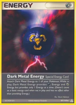 Finstere Metall-Energie, Karte 97 aus EX Holon Phantoms