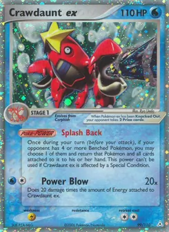 Krebutack-ex, Karte 99 aus EX Holon Phantoms