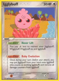 Fluffeluff, Karte 21 aus EX Crystal Guardians