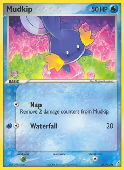 Hydropi, Karte 58 aus EX Crystal Guardians