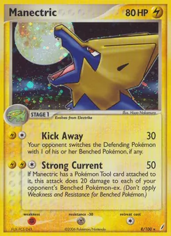 Voltenso, Karte 8 aus EX Crystal Guardians