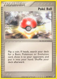 Pokéball, Karte 82 aus EX Crystal Guardians