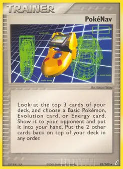 PokéNav, Karte 83 aus EX Crystal Guardians