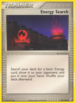 Energiesuche, Karte 86 aus EX Crystal Guardians