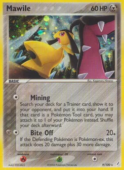 Flunkifer, Karte 9 aus EX Crystal Guardians