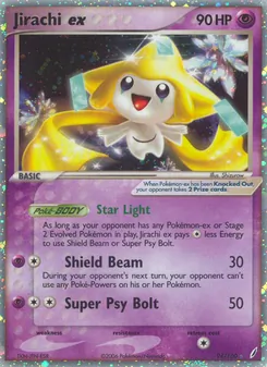 Jirachi-ex, Karte 94 aus EX Crystal Guardians