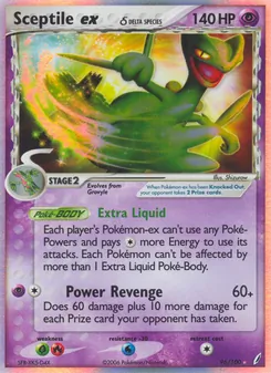Gewaldro-ex δ, Karte 96 aus EX Crystal Guardians