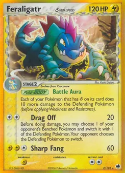 Impergator δ, Karte 2 aus EX Dragon Frontiers