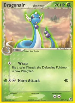 Dragonir δ, Karte 28 aus EX Dragon Frontiers