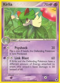 Kirlia, Karte 32 aus EX Dragon Frontiers