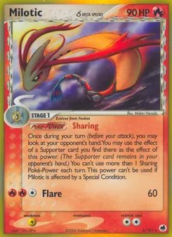 Milotic δ, Karte 5 aus EX Dragon Frontiers
