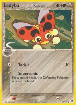 Ledyba δ, Karte 53 aus EX Dragon Frontiers