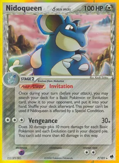 Nidoqueen δ, Karte 7 aus EX Dragon Frontiers