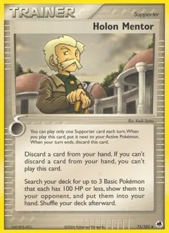 Holon Lehrer, Karte 75 aus EX Dragon Frontiers