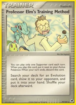 Professor Linds Trainingsmethoden, Karte 79 aus EX Dragon Frontiers