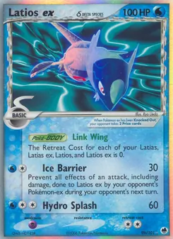 Latios-ex δ, Karte 96 aus EX Dragon Frontiers