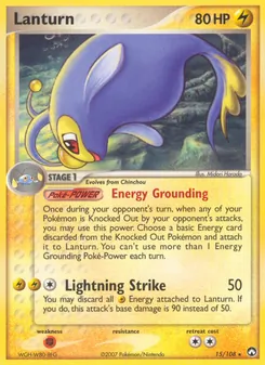 Lanturn, card 15 from Power Keepers