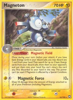 Magneton, card 16 from Power Keepers