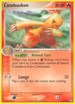 Combusken, card 29 from Power Keepers