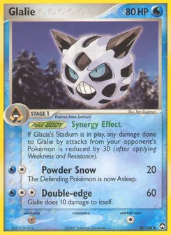 Glalie, card 30 from Power Keepers