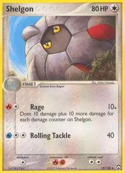 Shelgon, card 39 from Power Keepers