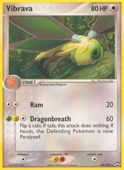 Vibrava, card 40 from Power Keepers