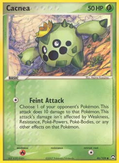 Cacnea, card 46 from Power Keepers