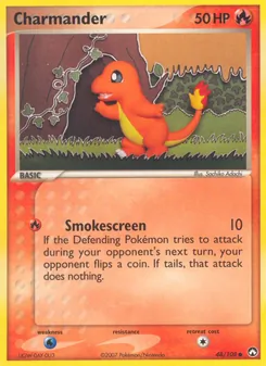 Charmander, card 48 from Power Keepers