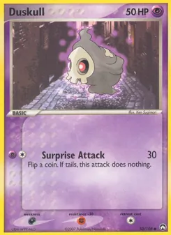 Duskull, card 50 from Power Keepers