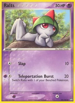 Ralts, card 59 from Power Keepers