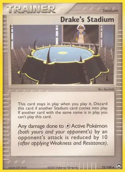 Drake's Stadium, card 72 from Power Keepers