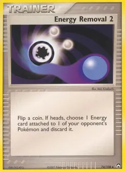 Energy Removal 2, card 74 from Power Keepers