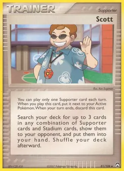 Scott, card 81 from Power Keepers